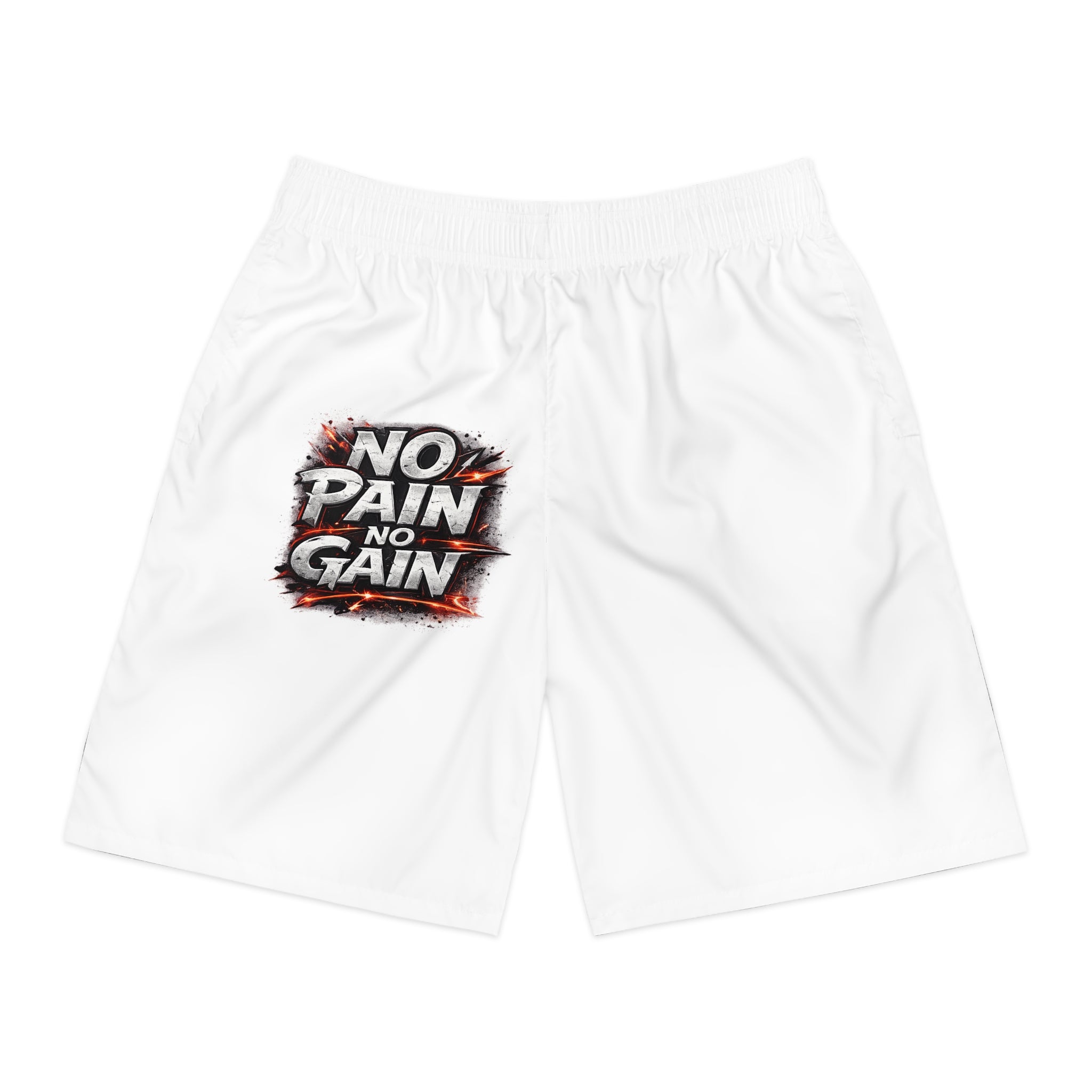 Men's Jogger Shorts — All-Over Print Athletic Lounge Shorts
