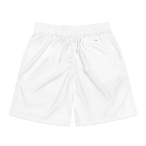 Men's Jogger Shorts — All-Over Print Athletic Lounge Shorts