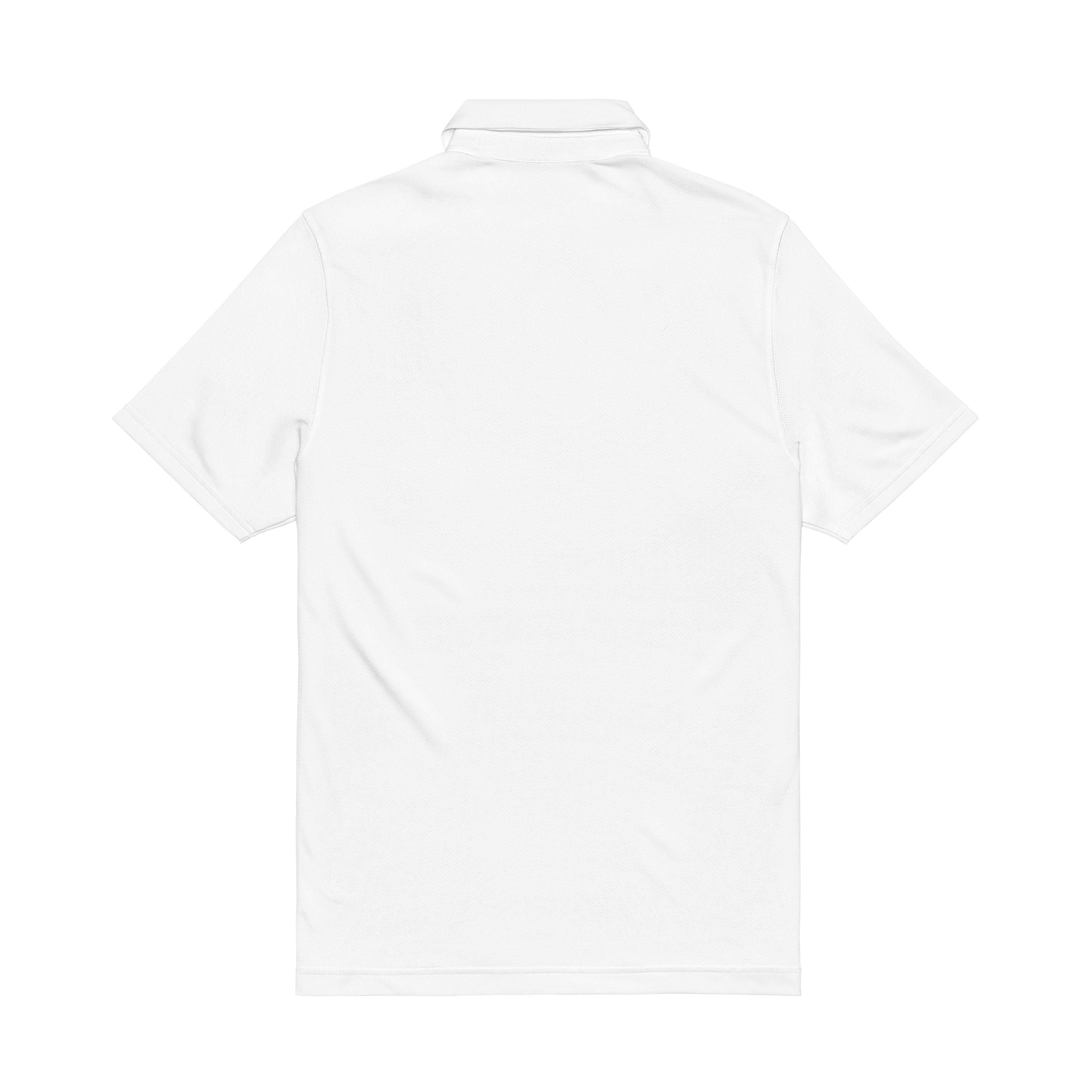 Embroidered White Polo Shirt - Under Armour® Men's Classic Performance