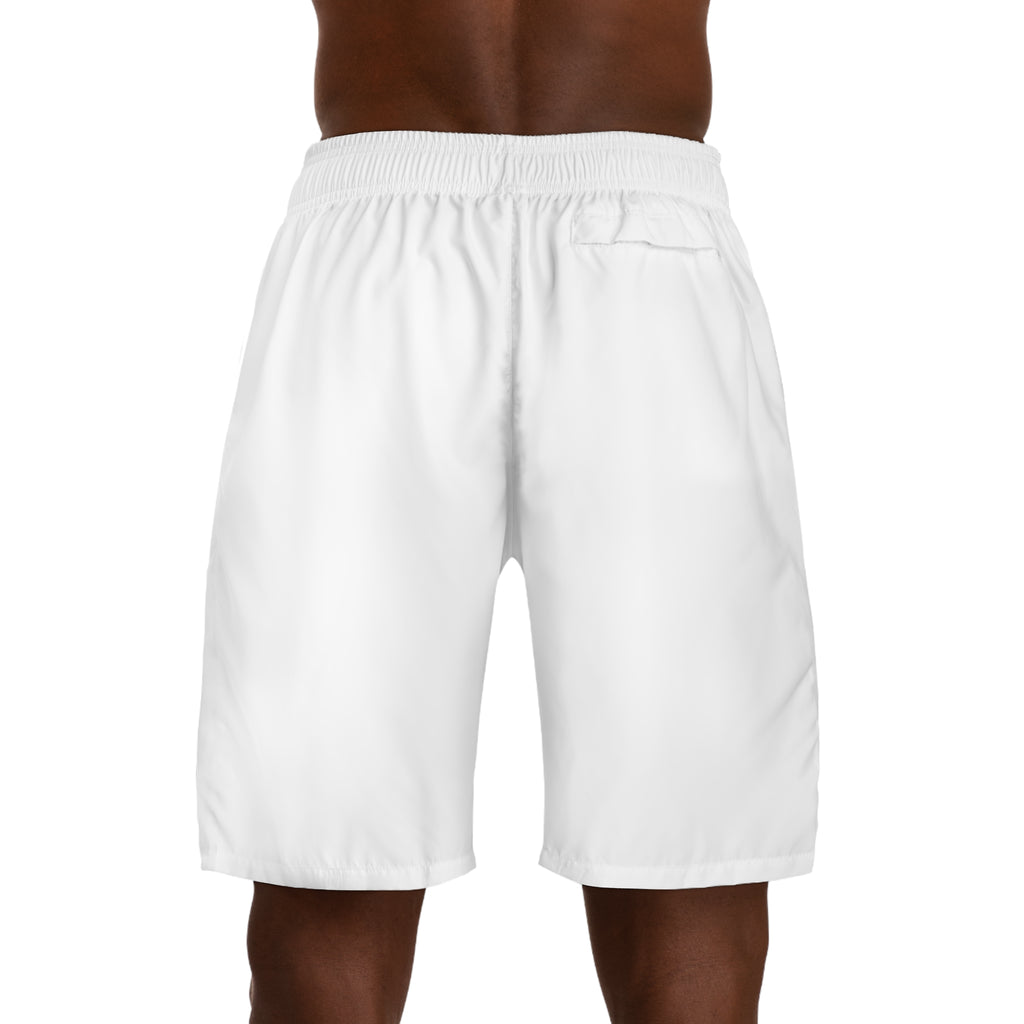Men's Jogger Shorts — All-Over Print Athletic Lounge Shorts