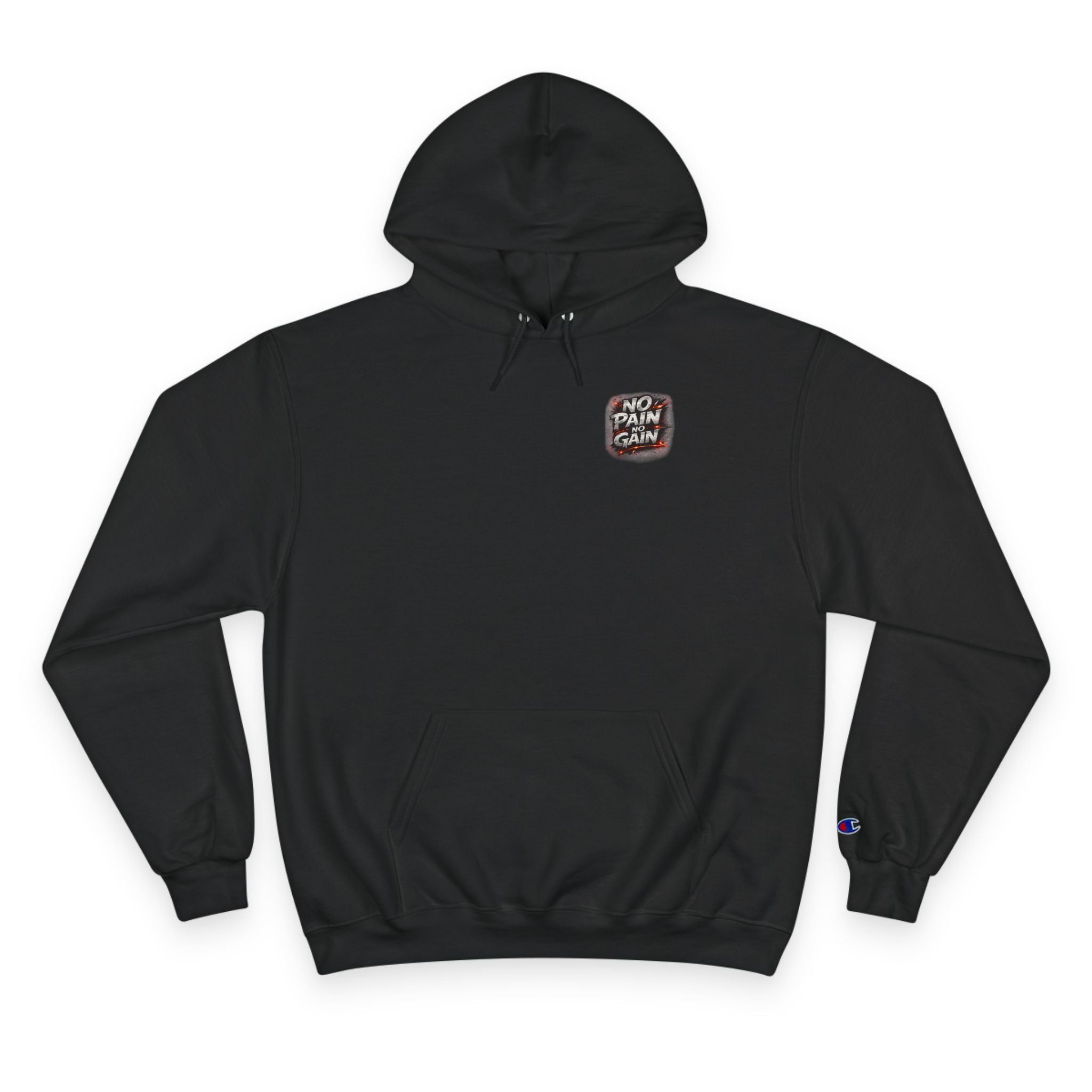 No Pain No Gain Hoodie — Motivational Gym Pullover